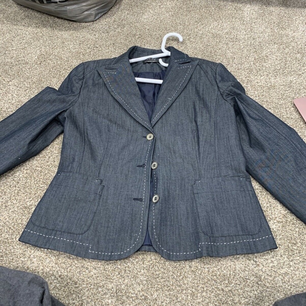 Tribal womens suit with pants and skirt size 8